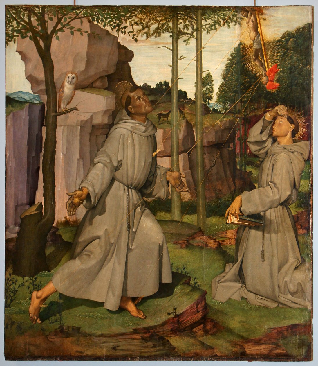 Stigmata svatého Františka od Bartolomeo Della Gatta