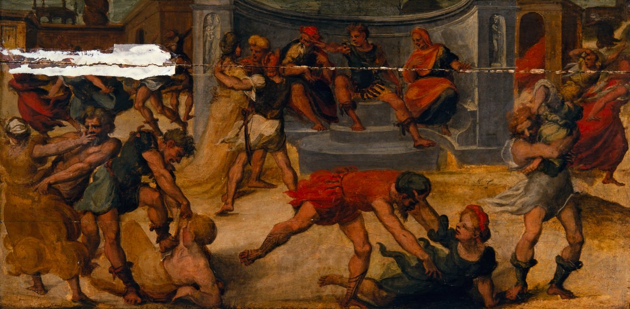 Znásilnění Sabinek od Bartolomeo di David