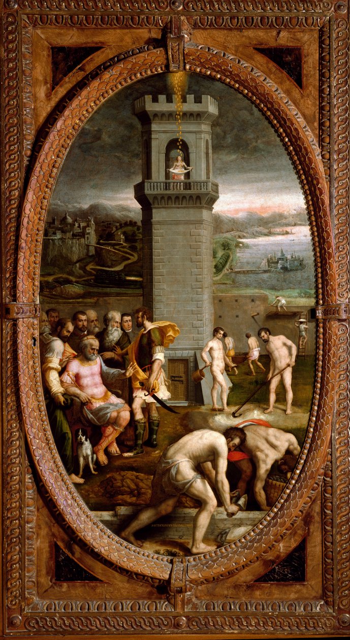Danae od Bartolomeo di Mariano Traballesi