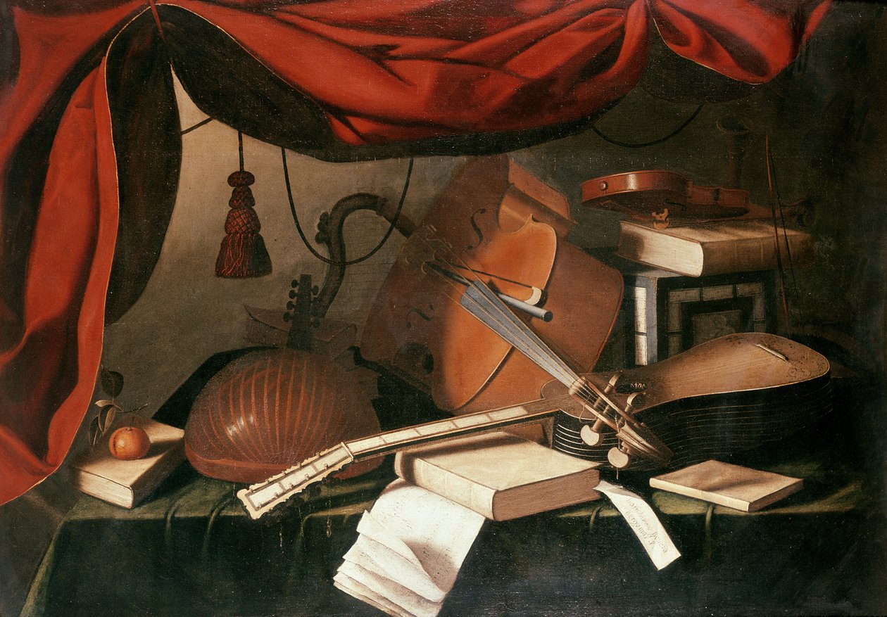 Hudební Zátiší od Bartolommeo Bettera