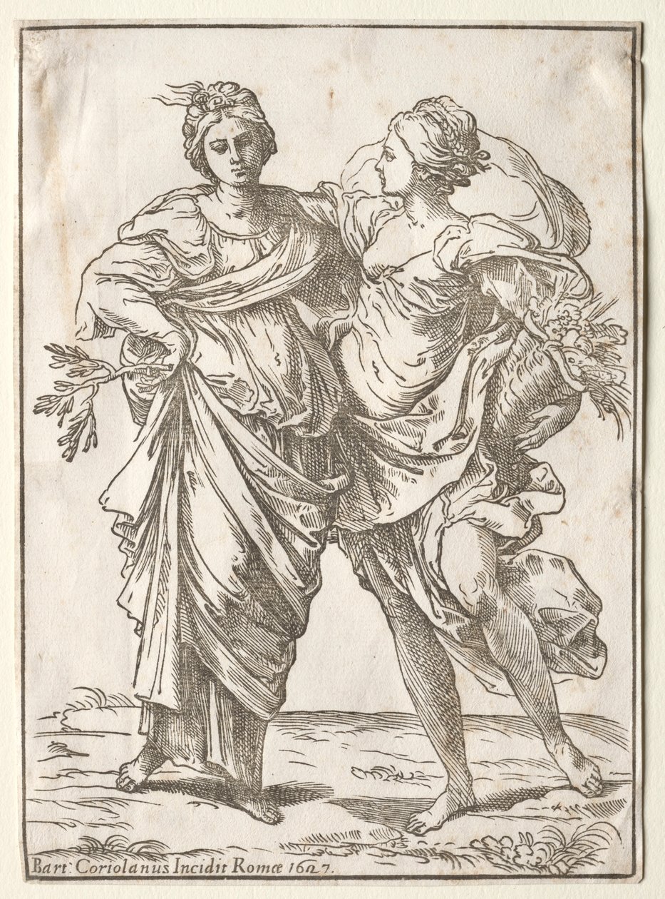 Aliance míru a hojnosti, 1642. od Bartolommeo Coriolano