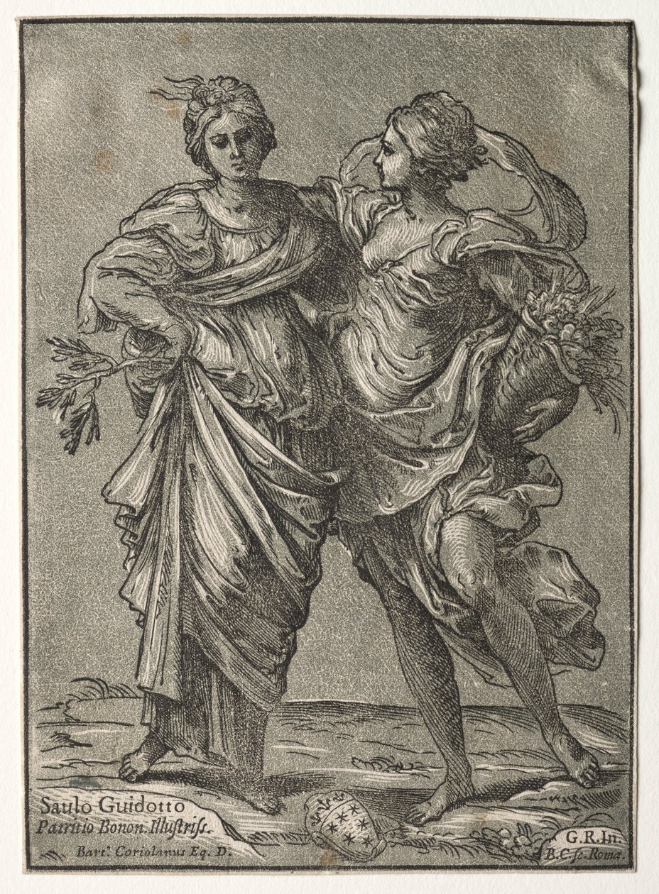 Aliance míru a hojnosti, 1642. od Bartolommeo Coriolano