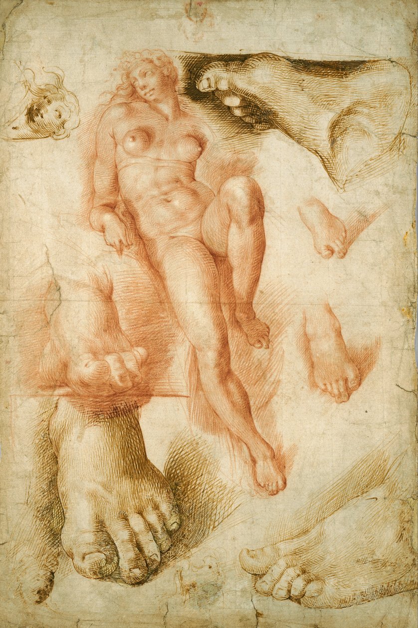 Kopírovat podle Michelangelovy Aurory od Bartolommeo Passerotti