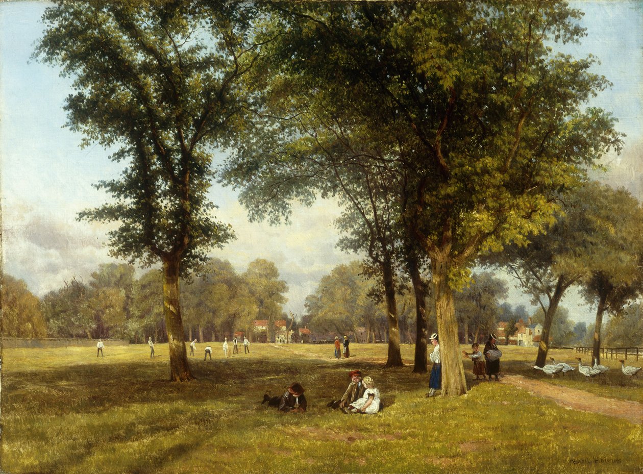 Odpoledne poblíž Sevenoaks, Kent, kolem roku 1845 od Basil Holmes