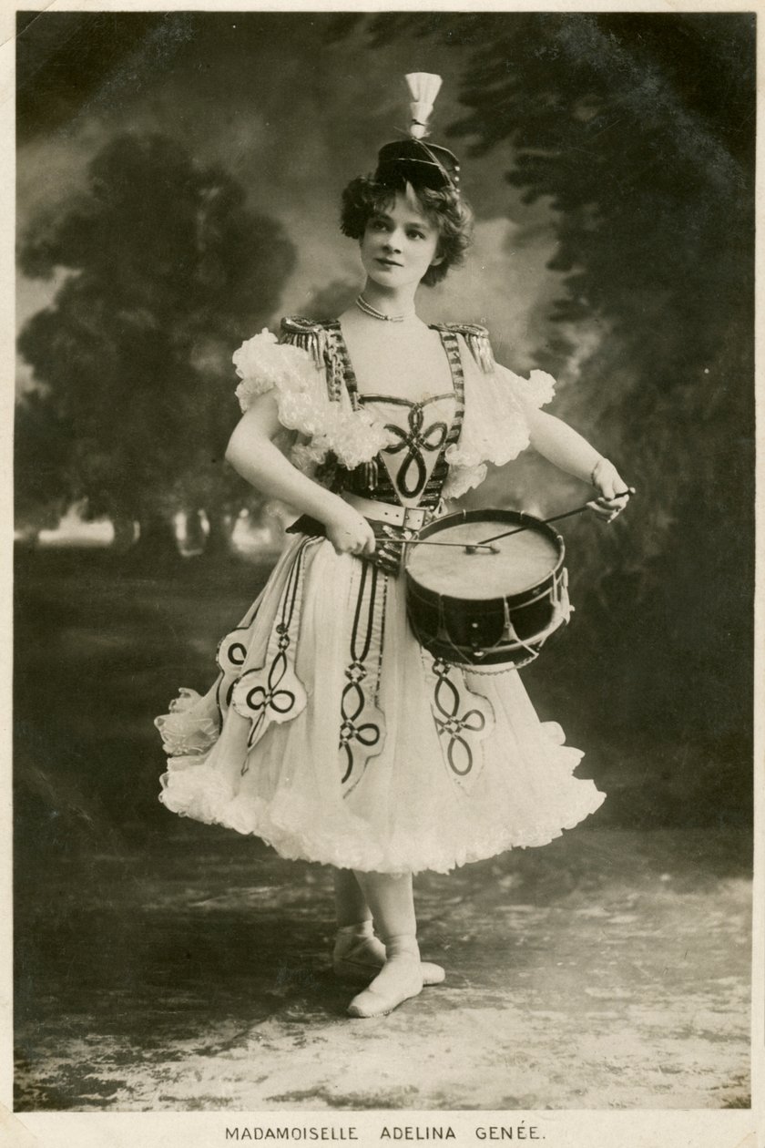 Adelina Genee, britská baletní tanečnice dánského původu, c1906. od Bassano Studio