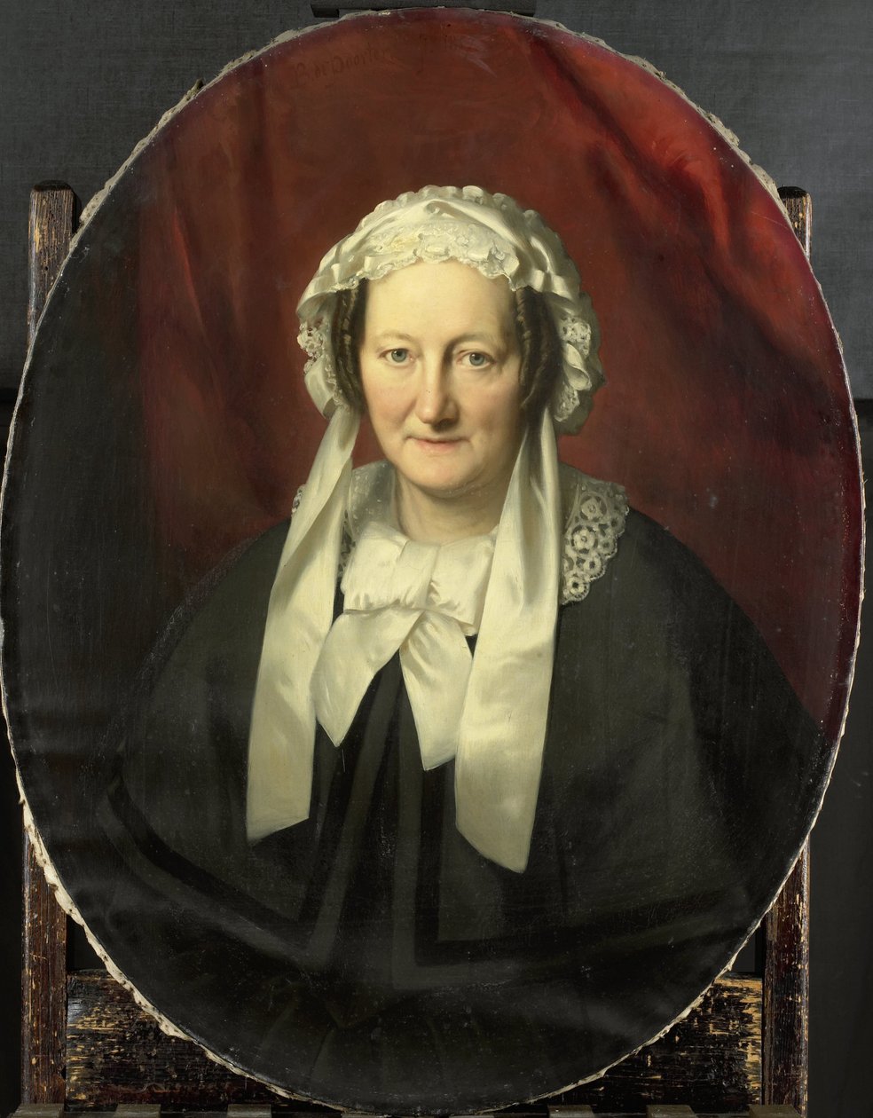 Portrét Johanny Marie Parvé, manželky Hendrika André Cornelise Tierense od Bastiaan de Poorter