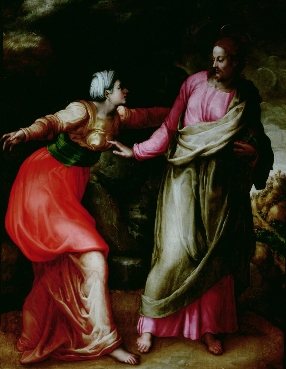 Noli Me Tangere, 1537 od Battista Franco