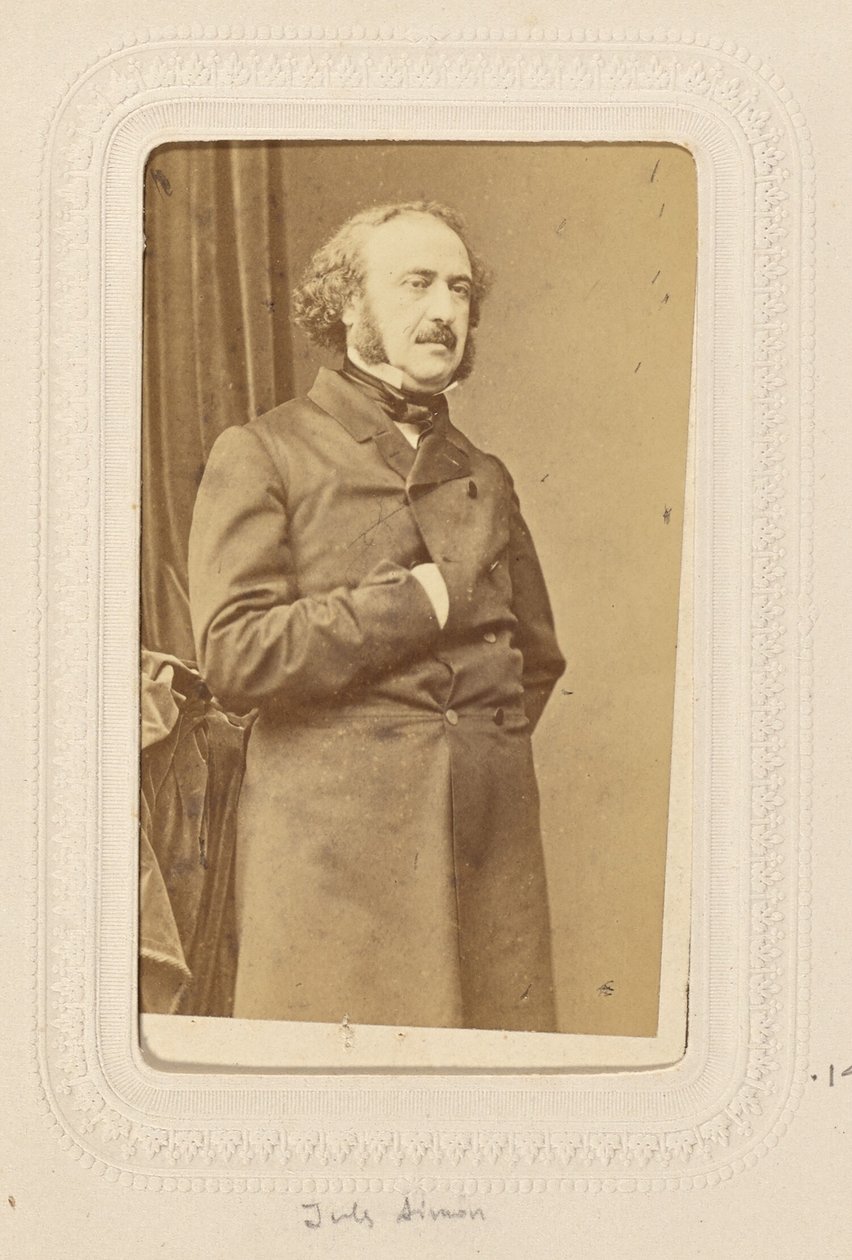 [Jules] Simon [pseudonym Jules Francois Simon Suisse, 1814 - 1896] od Bayard and Bertall