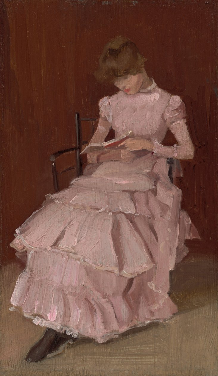 Broskvový květ od Beatrice Godwin Whistler