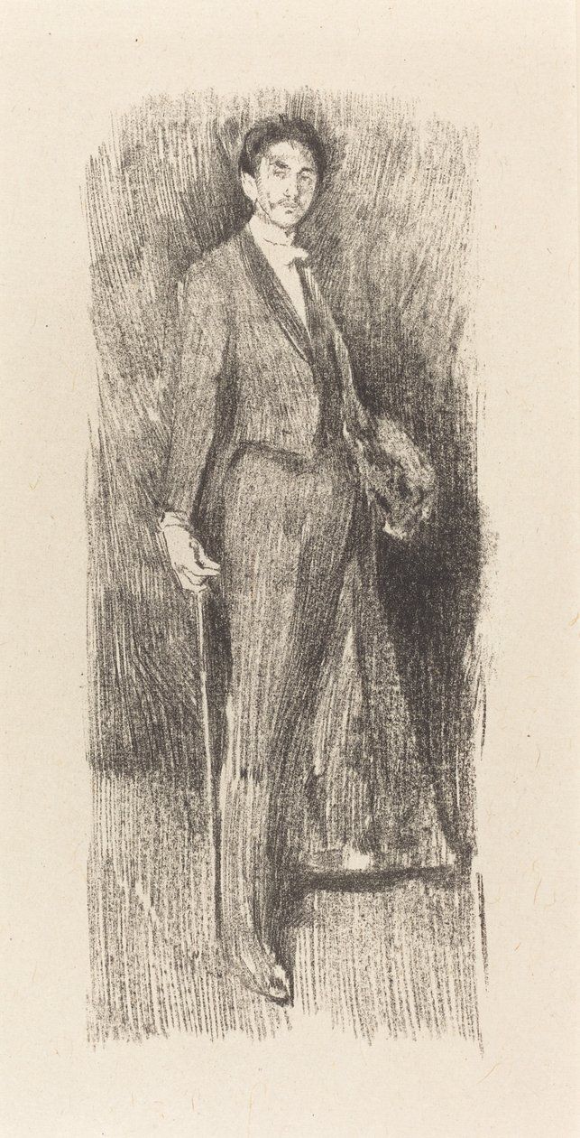 hrabě Robert de Montesquiou od Beatrice Godwin Whistler after James McNeill Whislter