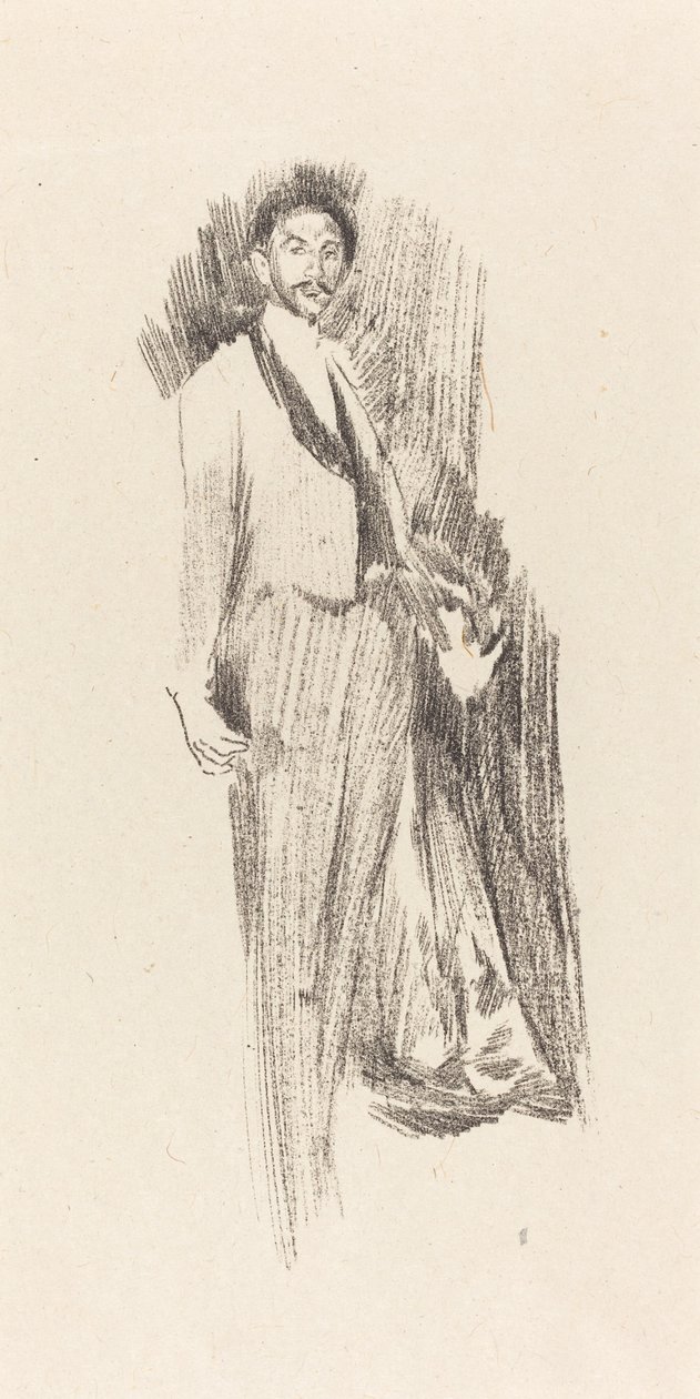 hrabě Robert de Montesquiou od Beatrice Godwin Whistler after James McNeill Whistler