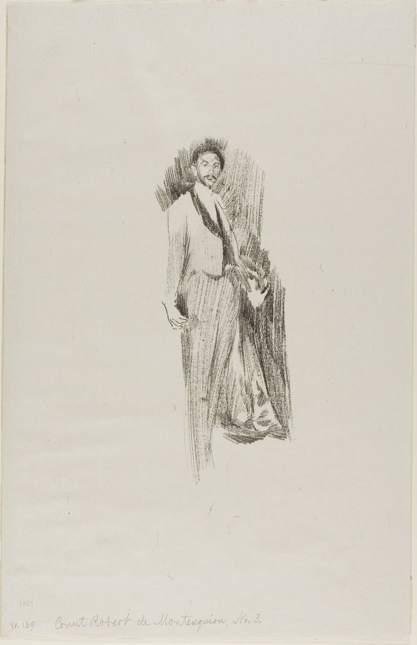 hrabě Robert de Montesquiou od Beatrix Godwin Whistler