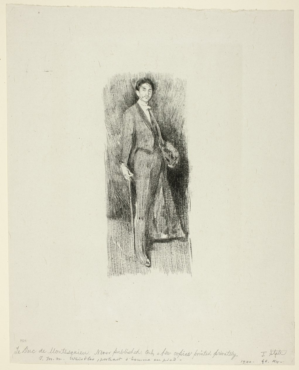 hrabě Robert de Montesquiou od Beatrix Godwin Whistler