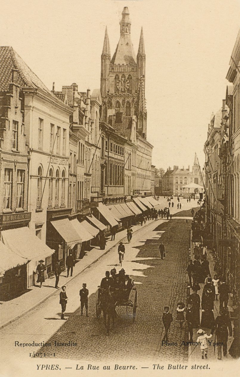 Rue au Beurre, Ypres od Belgian Photographer