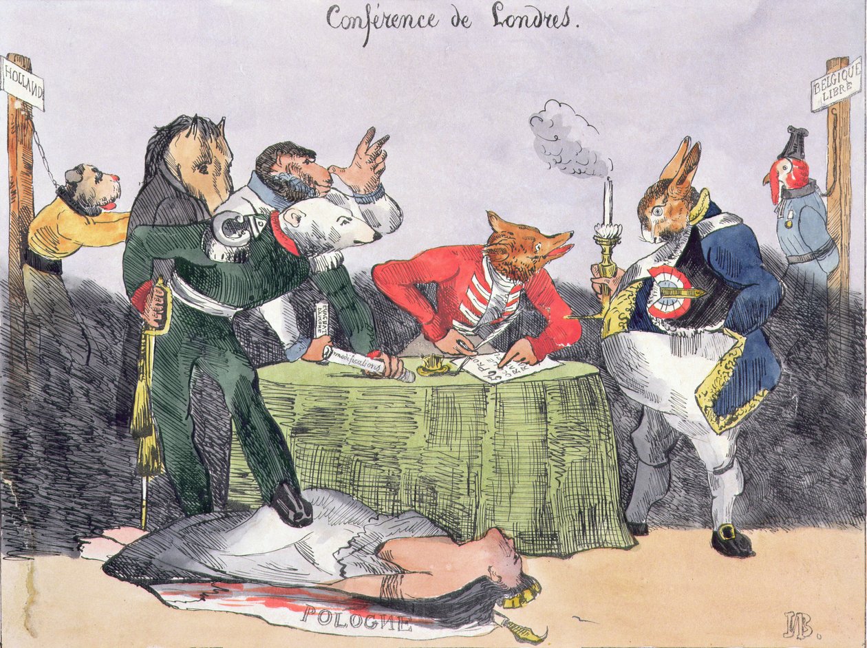 Konference v Londýně, 4. listopadu 1830 od Belgian School