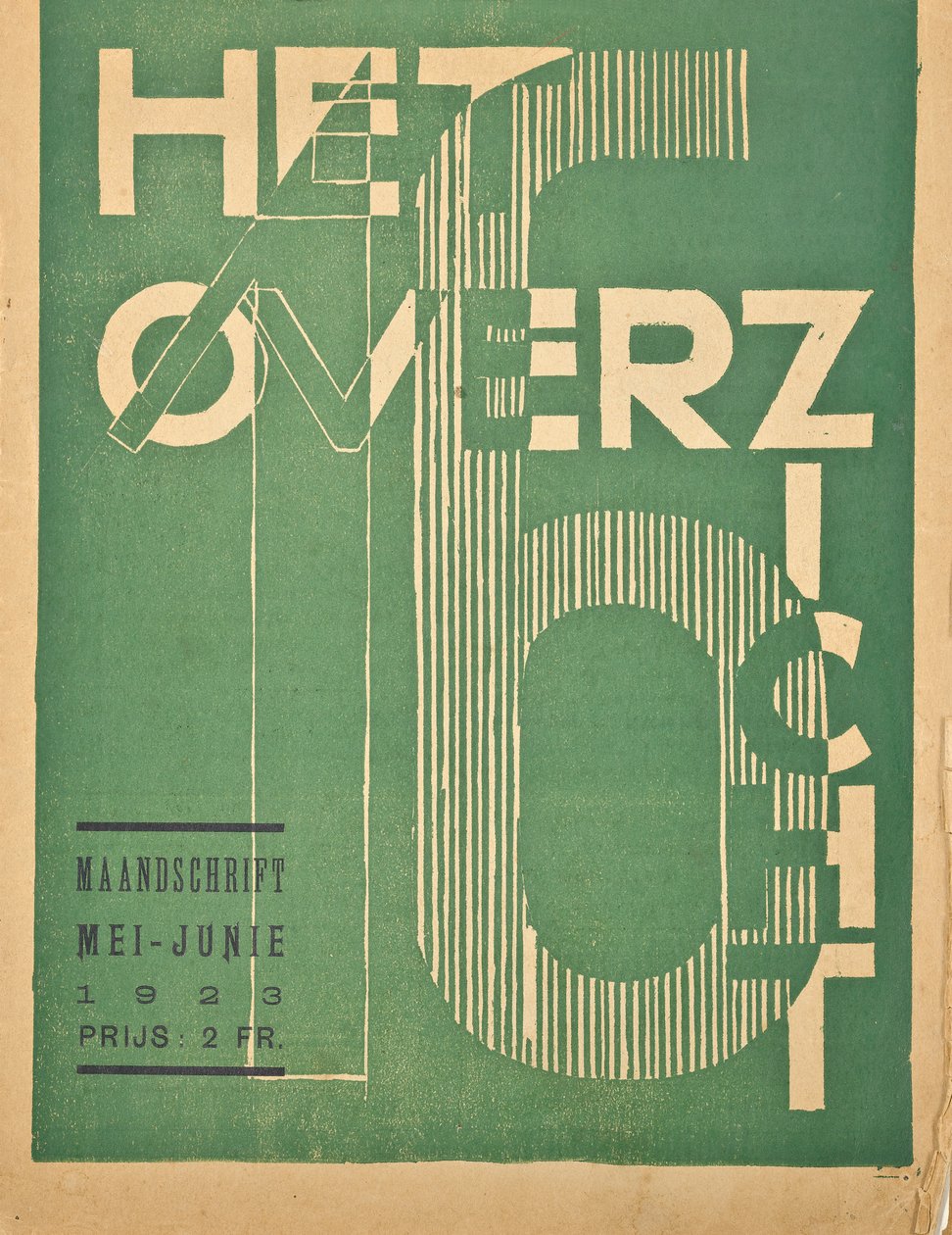 Obálka vydání časopisu „The Overview“ z roku 1923, 1923 od Belgian School