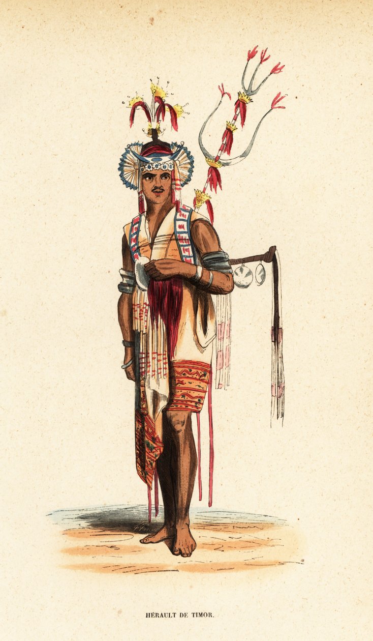 Herald of Amarasi, Kupang, Timor, West Timor, Indonésie od Belgian School
