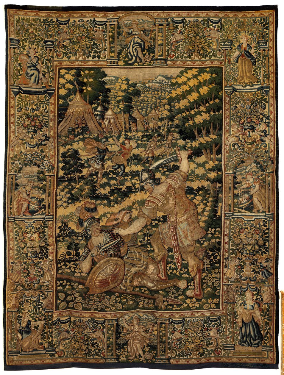 Příběh Cyruse II. Velikého, kolem roku 1590 (tapisérie) od Belgian School