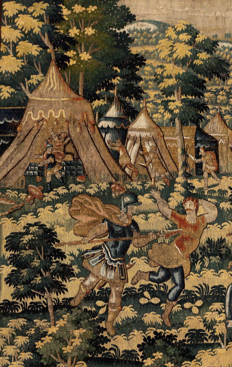 Příběh Cyruse II. Velikého, kolem roku 1590 (tapisérie) od Belgian School