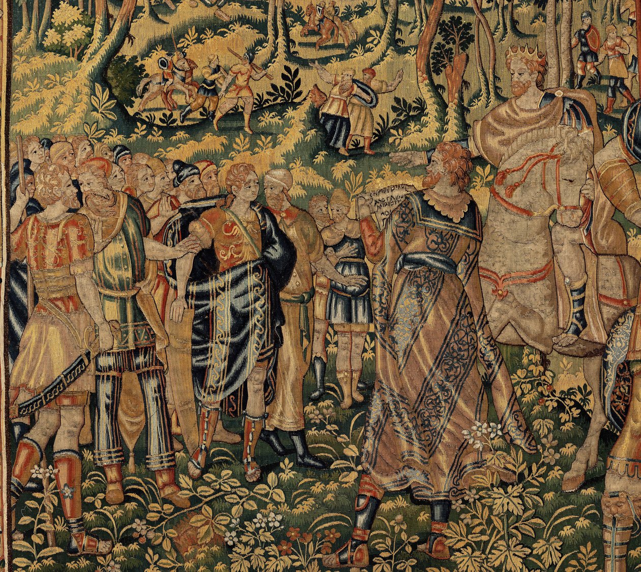 Příběh Cyruse II. Velikého, kolem roku 1590 (tapisérie) od Belgian School
