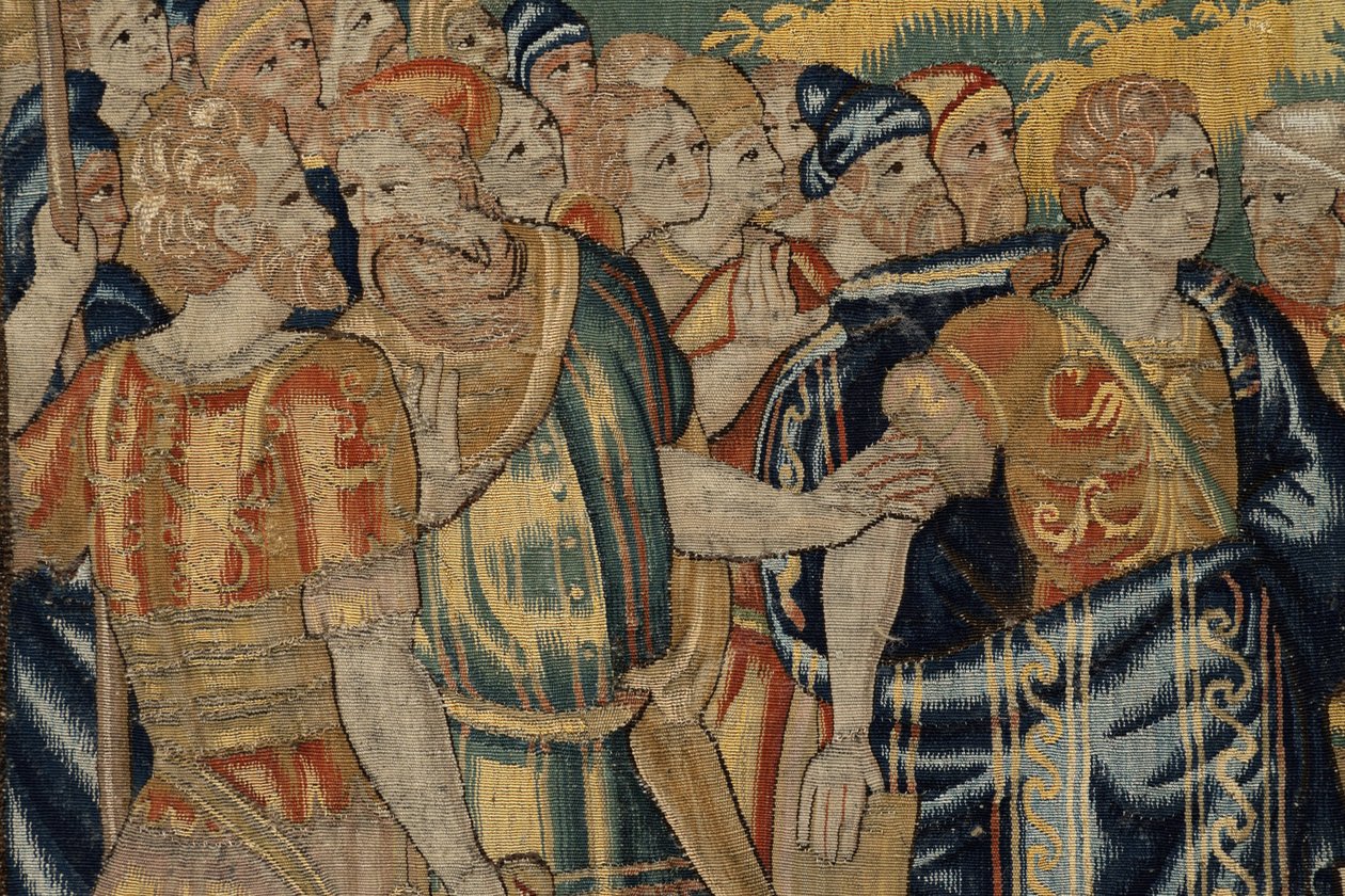 Příběh Cyruse II. Velikého, kolem roku 1590 (tapisérie) od Belgian School