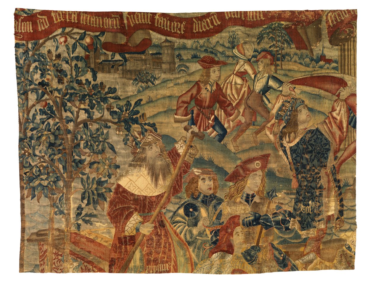 Tapestry, Jason etsimässä kultaista fleeceä, mahdollisesti Tournaista, n. 1510 (villa) od Belgian School
