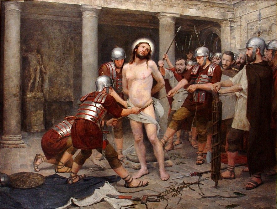 Flagellation of Christ Portugues: A flagelacao de Cristo od Belmiro de Almeida