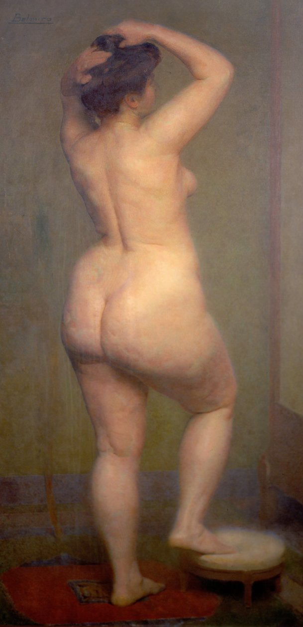 Ženský akt (Manuela) od Belmiro de Almeida
