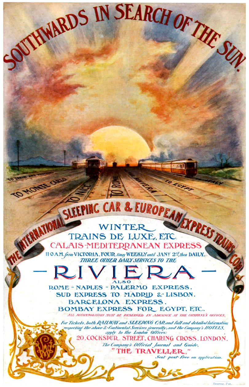 „Na jih při hledání slunce“, 1905. od Bemrose
