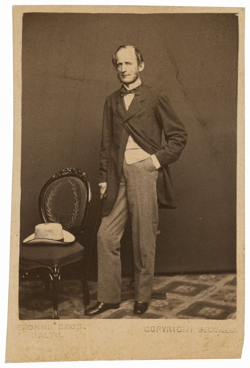 Severn Teackle Wallace,1861 (foto) od Bendann Brothers