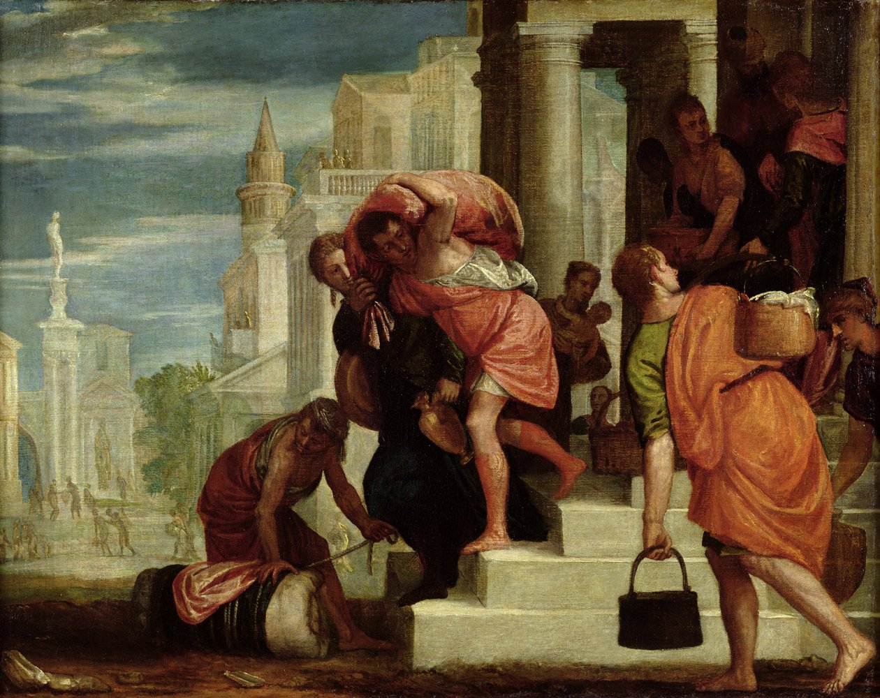 Útěk Izraelitů z Egypta od Benedetto Caliari