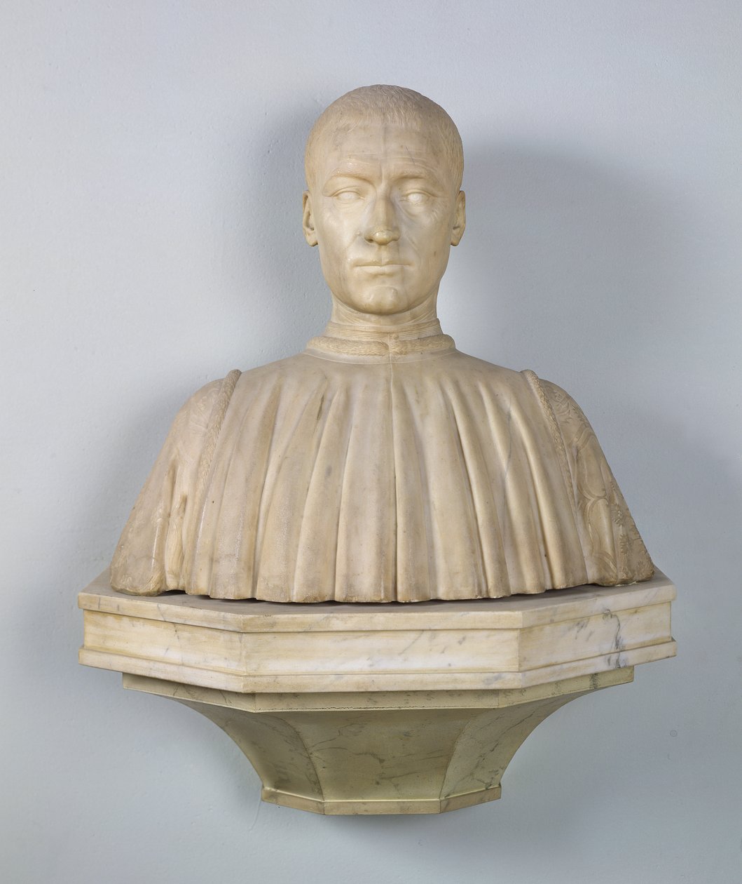 Busta Filippa Strozziho (1428-91) 1475 (mramor) od Benedetto da Maiano
