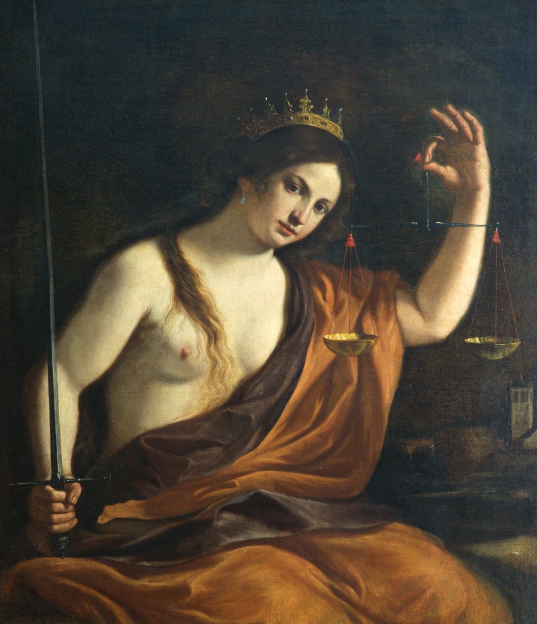 Spravedlnost od Benedetto the Elder Gennari