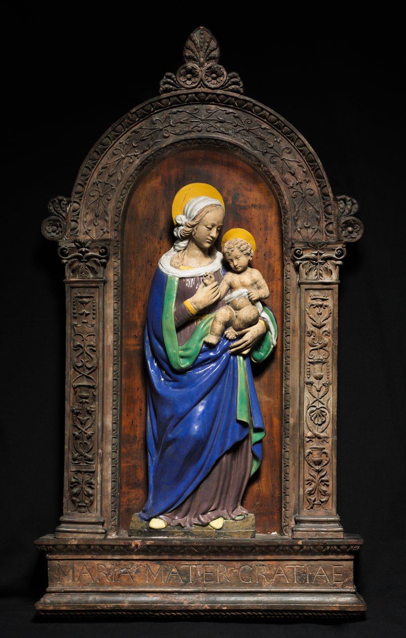 Panna a dítě, 1500-1510. od Benedetto Buglioni