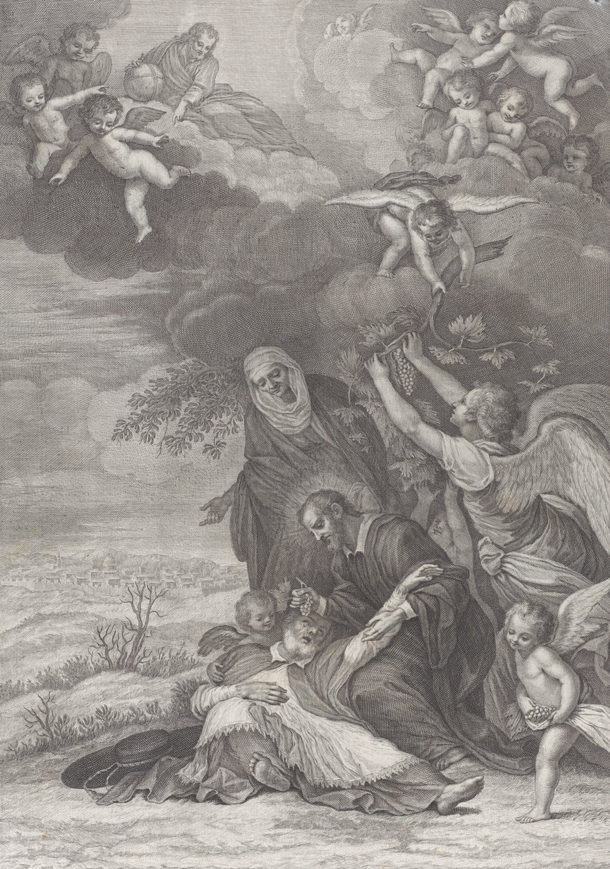 Miracle of a Saint, 1777 od Benedetto Eredi