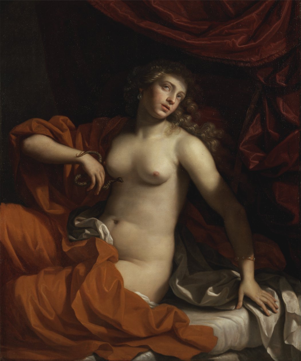Kleopatra od Benedetto Gennari