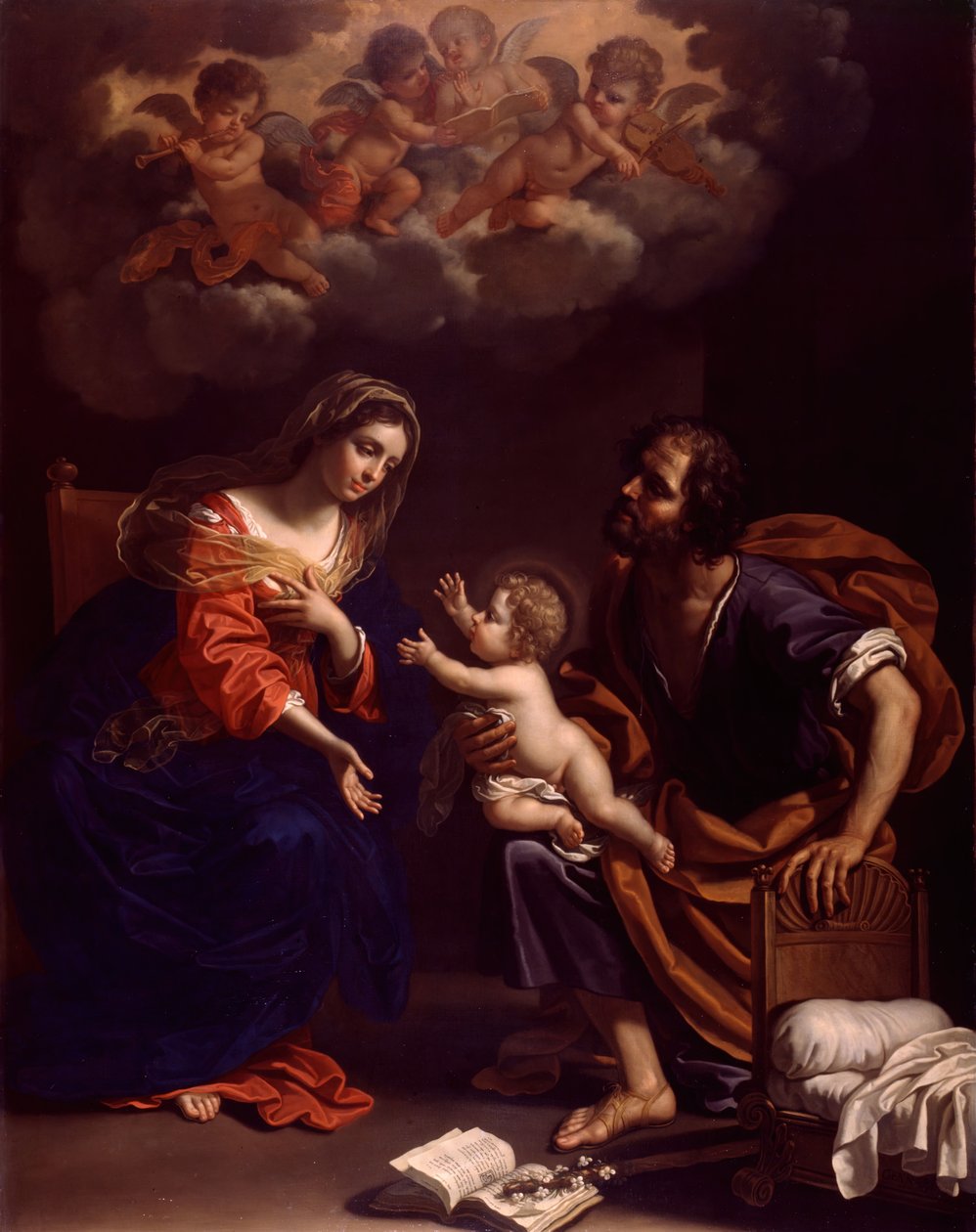 Svatá rodina, 1682. od Benedetto Gennari