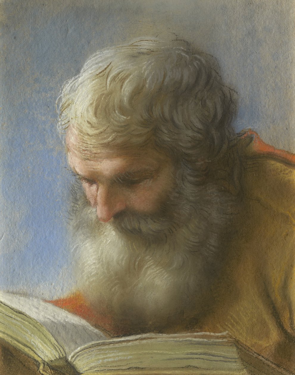 Hlava apoštolského čtení, 1712 od Benedetto Luti