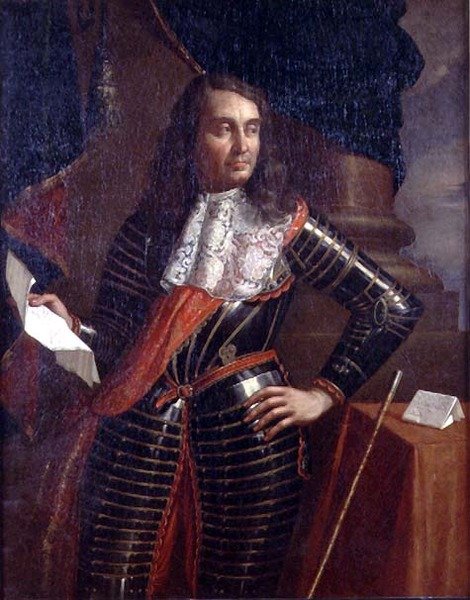 Portrét hraběte Alfonsa di Novellara, 1666 (pár 78358) od Benedetto and Cesare 1637 88 Gennari