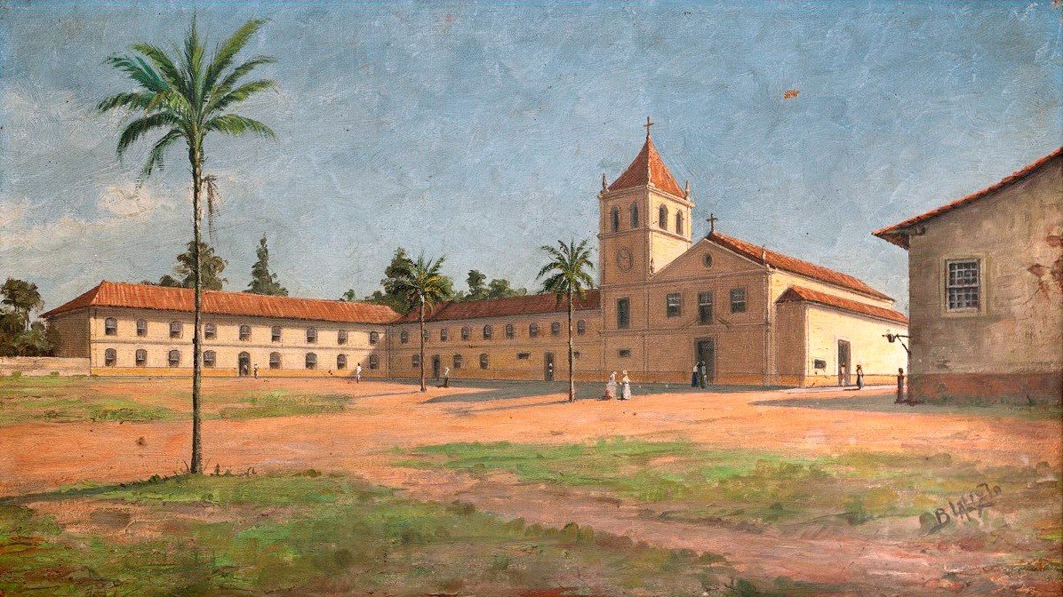 Patio do Colegio od Benedito Calixto