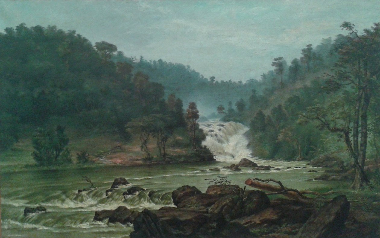 Waterfall on Sorocaba River Anglicky: The Waterfall of the Sorocaba River od Benedito Calixto