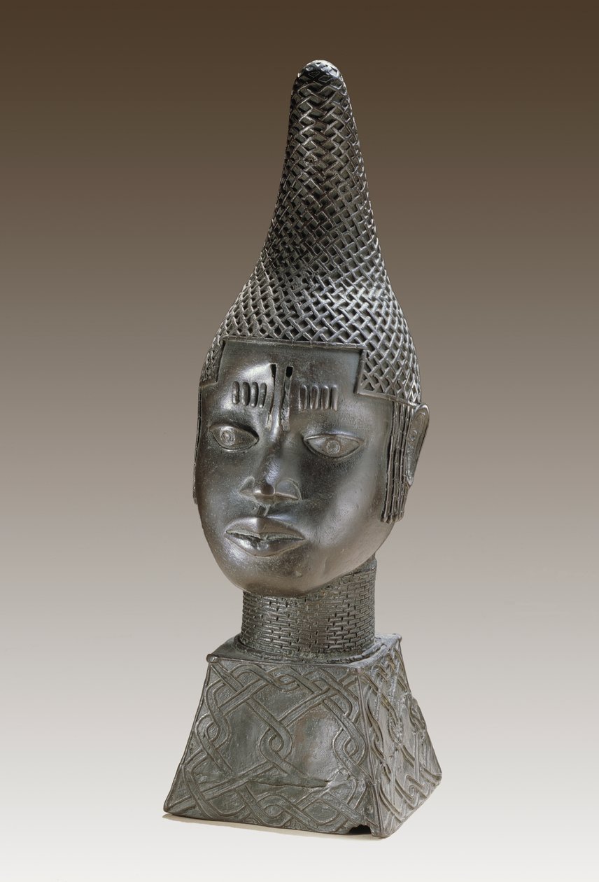 Hlava královny matky (bronzová) od Benin