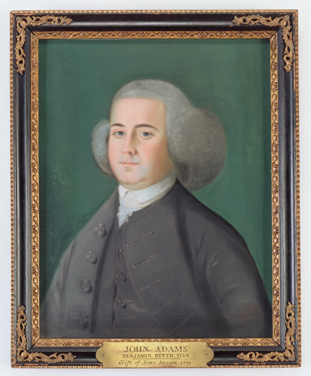 John Adams, kolem roku 1766 (pastel na papíře) od Benjamin Blyth