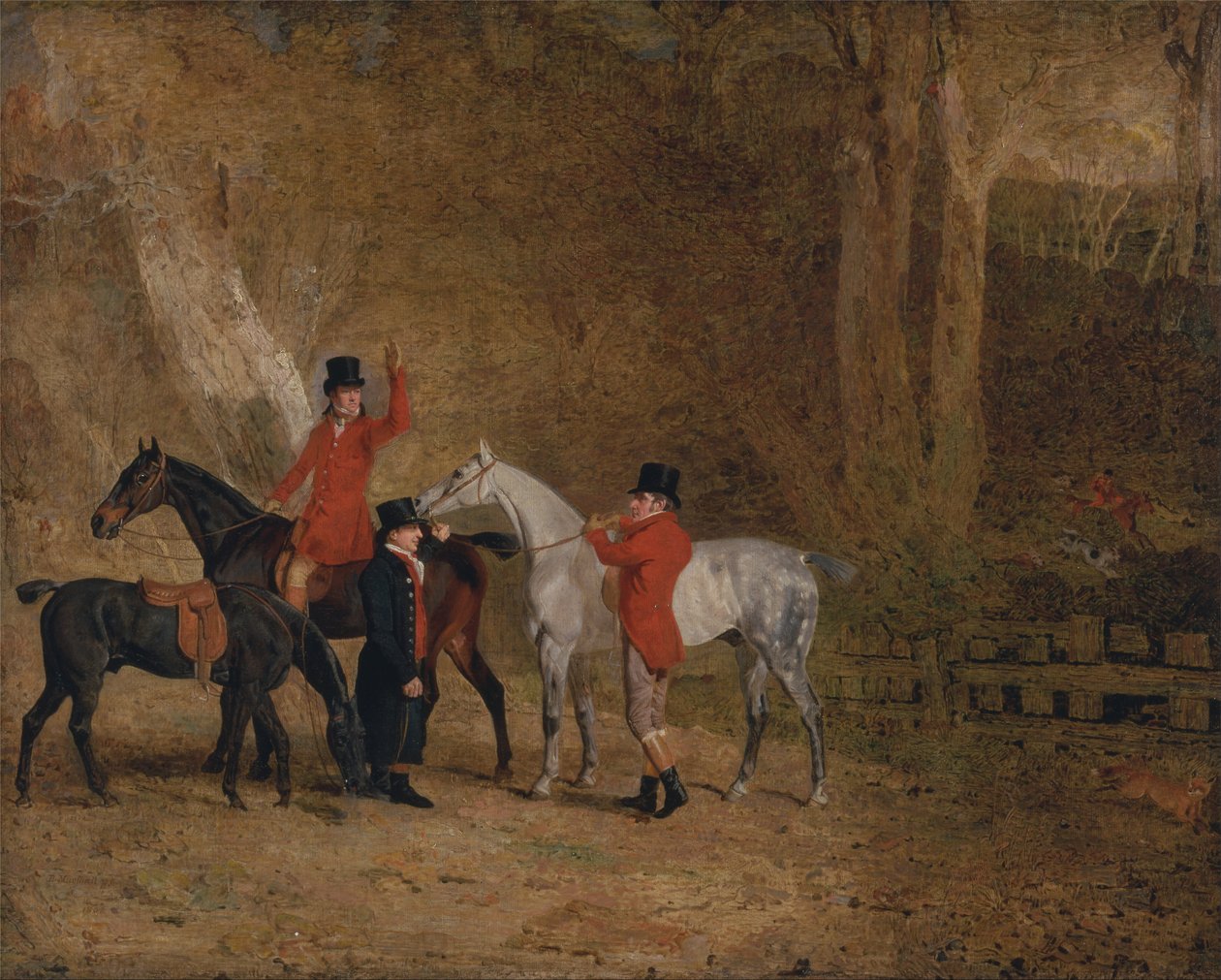 Foxhunting Scéna od Benjamin Marshall
