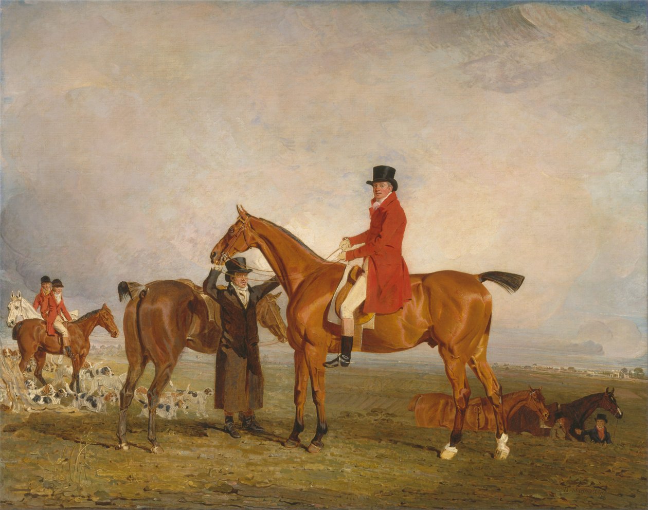 George, markýz z Huntly (později 5. vévoda z Gordona), na Tiny od Benjamin Marshall