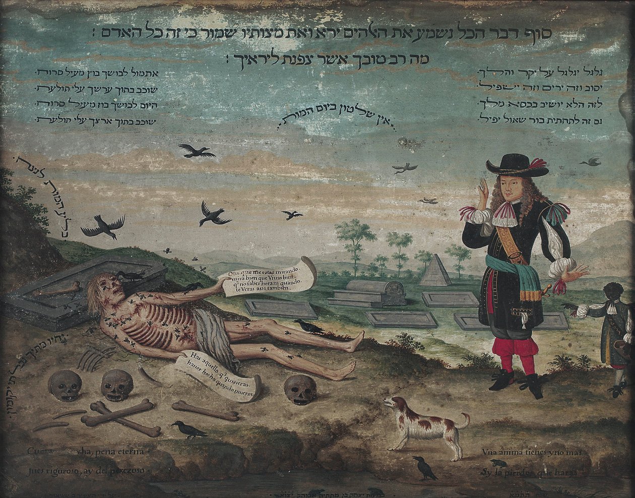 Vanitasův obraz, Amsterdam, 1681 od Benjamin Senior Godines