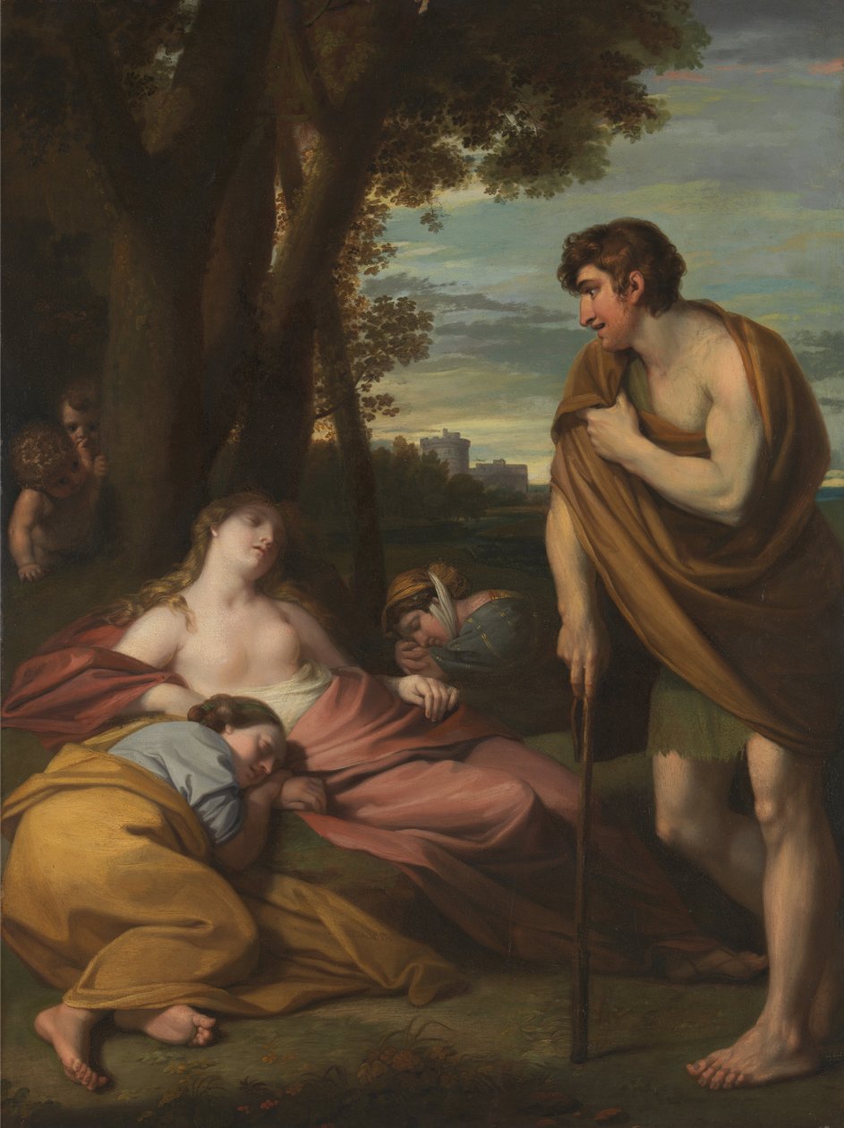 Cymon a Iphigenia od Benjamin West