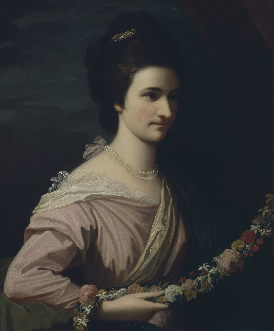 Slečna Elizabeth Milwardová od Benjamin West
