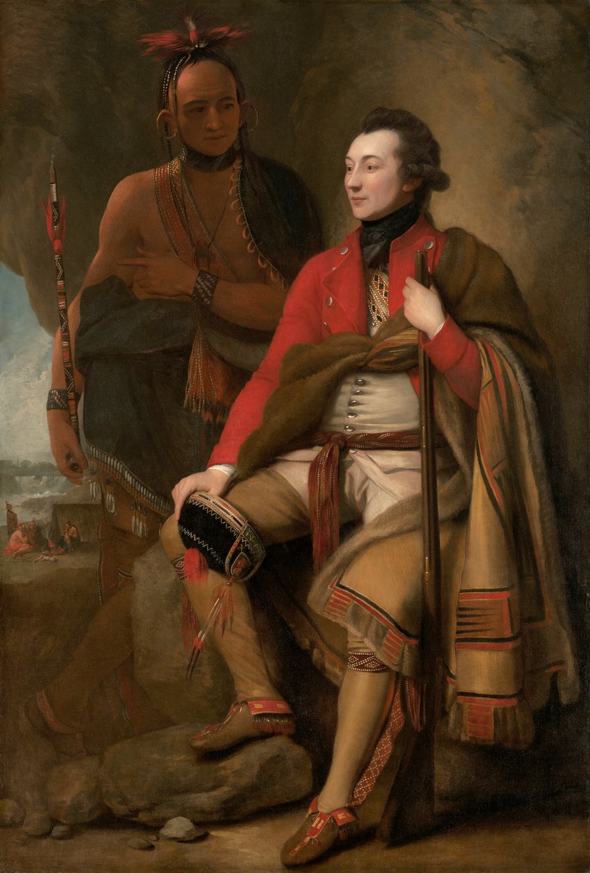 Portrét plukovníka Guye Johnsona od Benjamin West