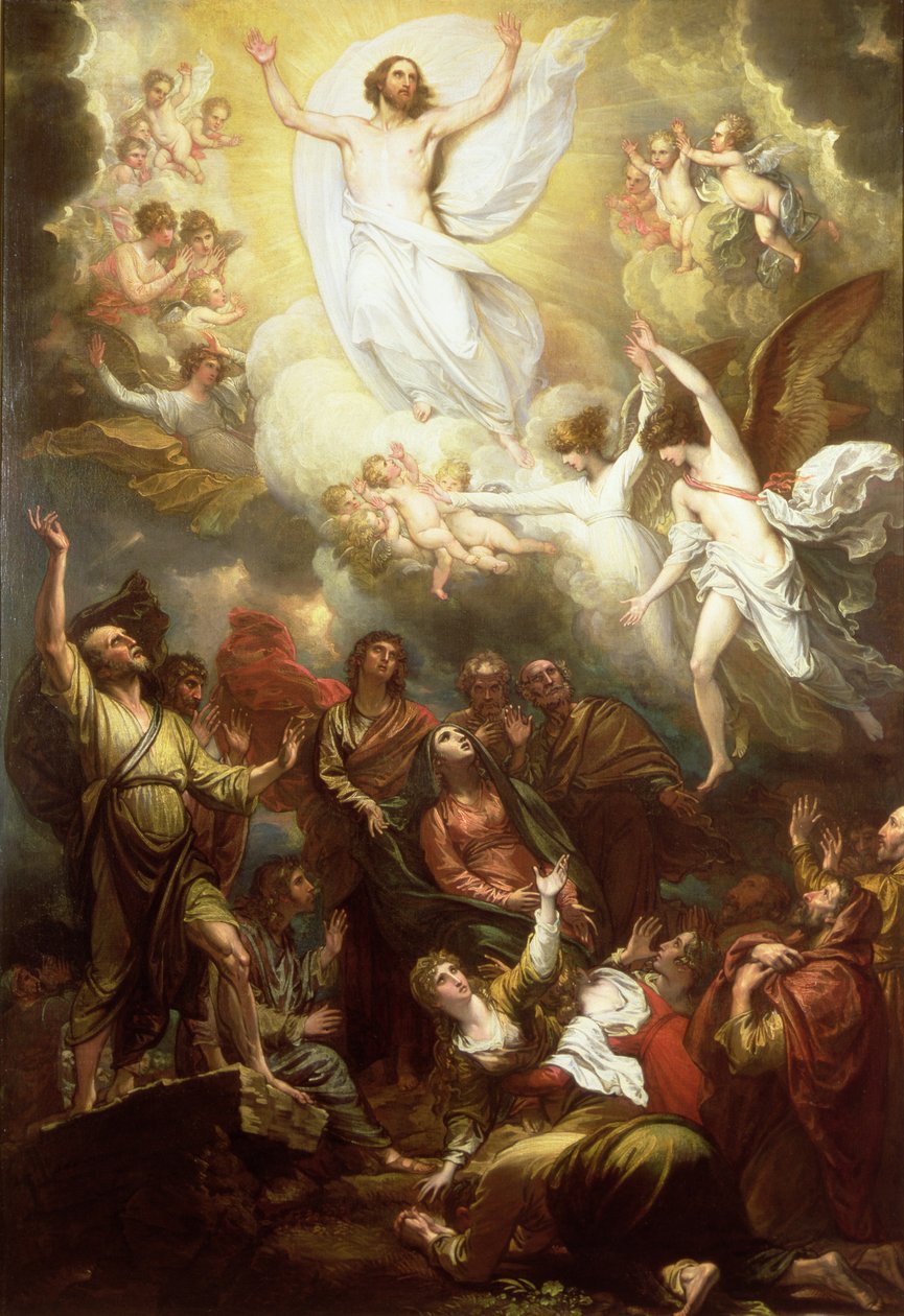 Nanebevstoupení od Benjamin West